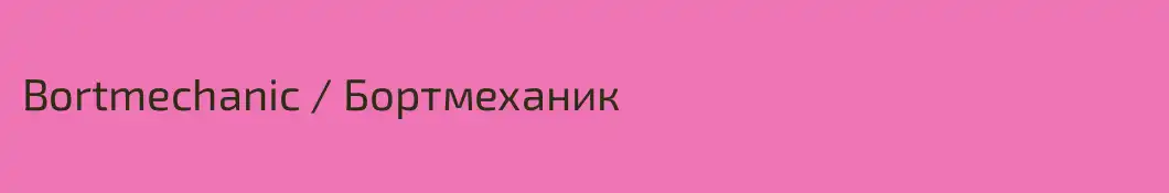 Bortmechanic / Бортмеханик 